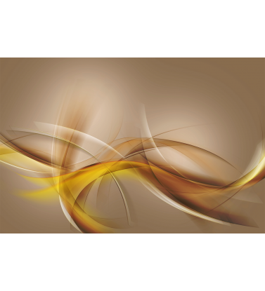 Коричнево-золотистые волны