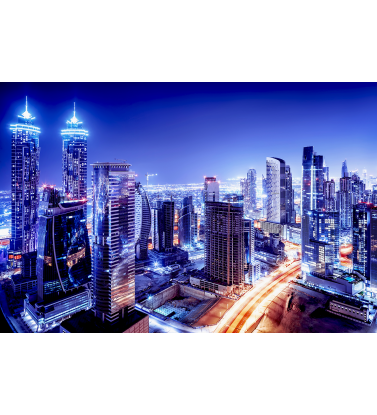 Ночные небоскребы