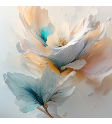 Бежевый цветок