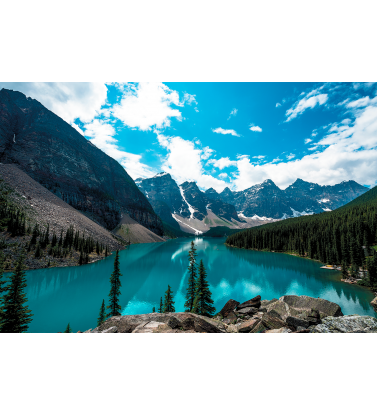 Зеленое горное озеро